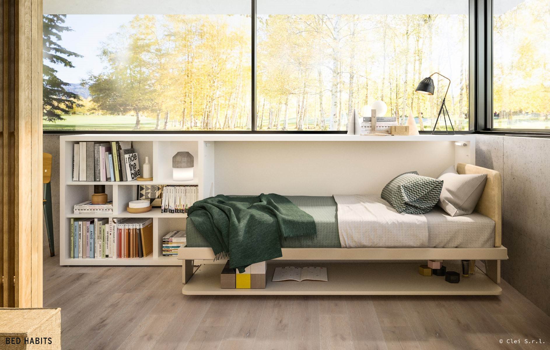 Opklapbed Kali Bureau BedHabits 2 (WEB)